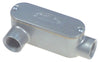 Halex 1/2 in. D Aluminum Conduit Body For Rigid 1 pk