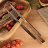 BBQ Bundle:  2 Chef's Knives & 1 Grill Tong