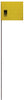 Hy-Ko SF-21/YL 21" Yellow Marking Flag (Pack of 25)