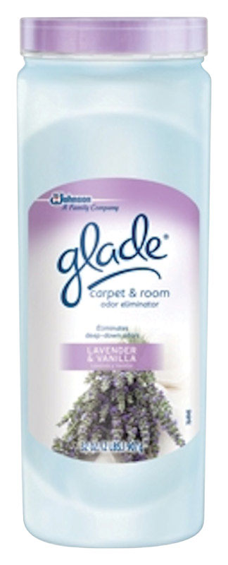 GLADE Lavender Vanilla Scent Carpet Odor Eliminator Powder 32 oz. (Pack of 6)