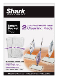 Shark Cleaning Pads For Works with S3501-3601 steam mop 1 pk