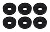 LDR 3/8R in. D Rubber Flat Bibb Washer 6 pk