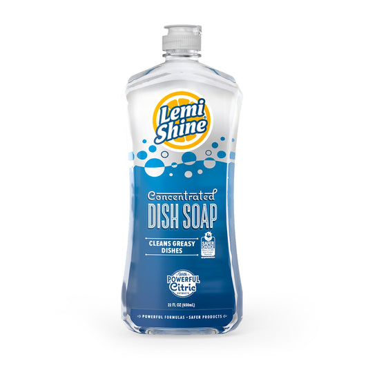 Lemi Shine Citrus Scent Liquid Dish Soap 22 oz. (Pack of 6)