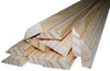 Alexandria Moulding 1-3/8 in. x 7 ft. L Prefinished Brown Pine Moulding (Pack of 6)