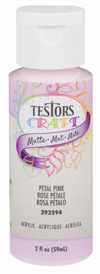 Testors Matte Petal Pink Craft Spray Paint 2 oz
