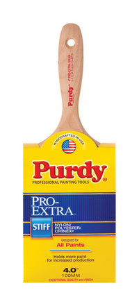 Purdy Pro-Extra Swan 4 in.   W Stiff Flat Wall Brush