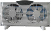 Cool Works Bp6-9 9 3-Speed Digital Twin Window Fan With Remote