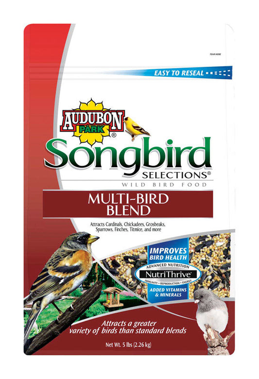 Audubon Park  Songbird Selections  Assorted Species  Wild Bird Food  Millet  5 lb.