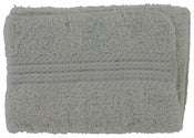 J & M Home Fashions 8605 13 X 13 Natural Provence Washcloth (Pack of 3)