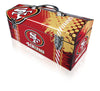 Sainty International San Francisco 49ers Art Deco Tool Box 7.7 H x 7.1 W x 16.2 L in.