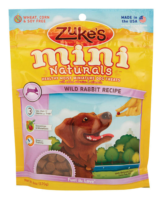 Zuke's  All Natural Mini  Wild Rabbit  Treats  For Dog 7.75 in. 1 pk