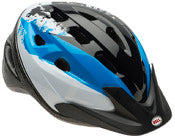 Bell Sports Cycle Products 7063287 Blue Ink Blot Youth Richter Helmet