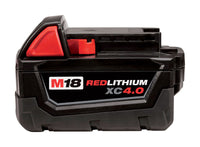 Milwaukee Battery Pack M18 18 V 4 Amp Li-Ion