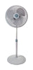 Lasko White 3-Speed & Blades Oscillating Pedestal Fan 18 L x 53-3/8 H x 15-3/8 W in.