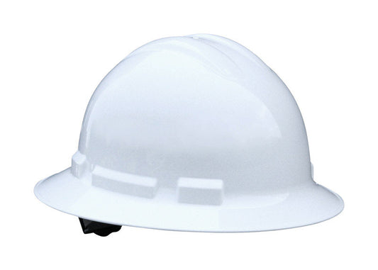 Radians  Quartz  Polyethylene  Full Brim  Hard Hat  White  1 pk