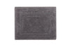 LINIM 2-Piece Bath Rug Set 100% Egyptian Cotton Reversible Bath Rugs  Gray