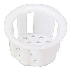 Faucet Queen 10506 1" White Plastic Strainer Cup (Pack of 3)