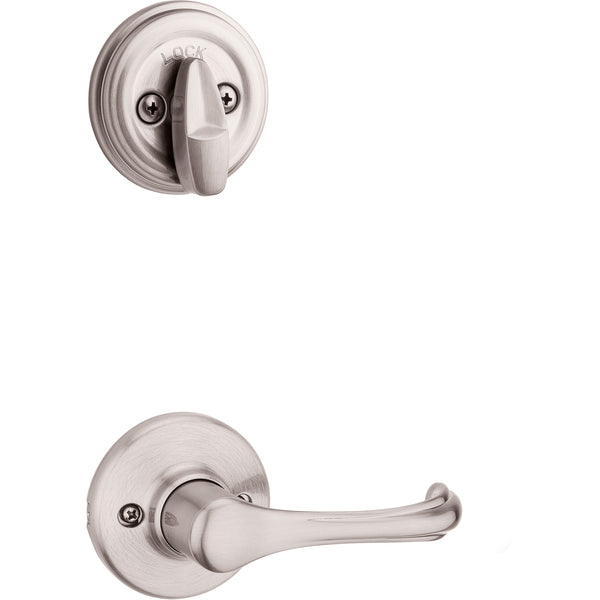 968DNL 15 Dorian Dummy Trim Pack for 802 Handlesets - Satin Nickel