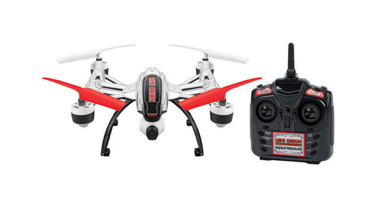 World Tech Toys  Mini Orion  Remote Control Drone  Plastic  White/Red/Black  2 pc.