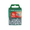 SPAX No. 8 x 5/8 in. L Phillips/Square Flat Head Zinc-Plated Steel Multi-Purpose Screw 40 each