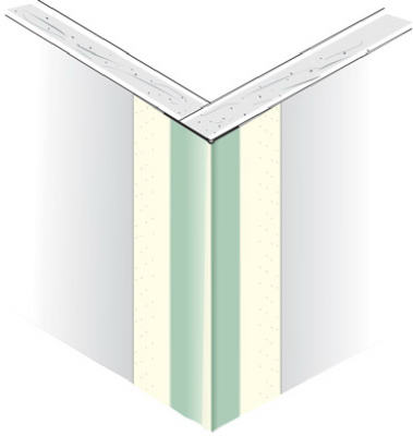 Metal Bullnose Outside Corner, Paper Faced, 3/4-In. x 8-Ft. (Pack of 50)