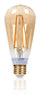 FEIT Electric Vintage Style ST19 E26 (Medium) LED Bulb Soft White 60 Watt Equivalence 1 pk (Pack of 4)