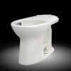 TOTO® Drake® Elongated TORNADO FLUSH® Toilet Bowl with CEFIONTECT®, Colonial White - C776CEG#11