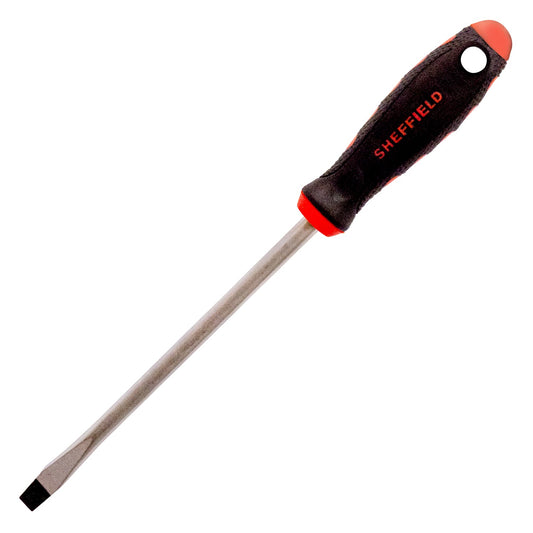 Sheffield 58707 3/8" X 8" Slotted Screwdriver