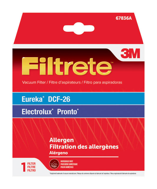 3M Filtrete Vacuum Filter For EUR DCF-26/Electrolux Pronto 1 pk