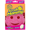 Scrub Daddy Polymer Foam Heavy Duty Dual Sided Scrubber Sponge 4 W in. for Kitchen