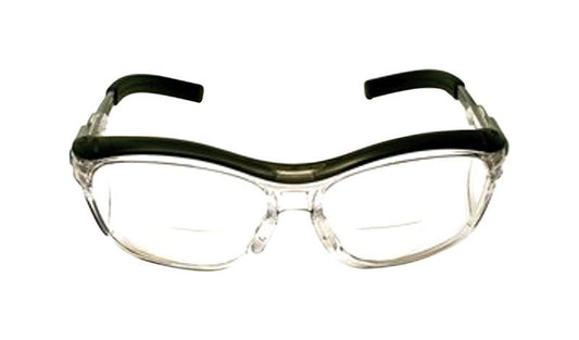 3M  Nuvo  Safety Readers  Clear Lens Gray Frame 1 pc.