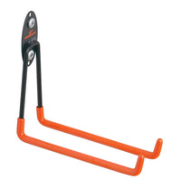 Racor 7.87 in. L Rubber Coated Black/Orange Steel Ladder Hook 30 lb. cap. 1 pk