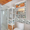 Peel and Impress 9.3 in. W X 11 in. L Multiple Finish (Mosaic) Vinyl Adhesive Wall Tile 4 pc