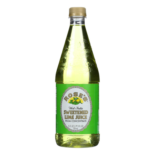 Roses Juice - Sweetened Lime - 25 oz - 1 each (Pack of 12)