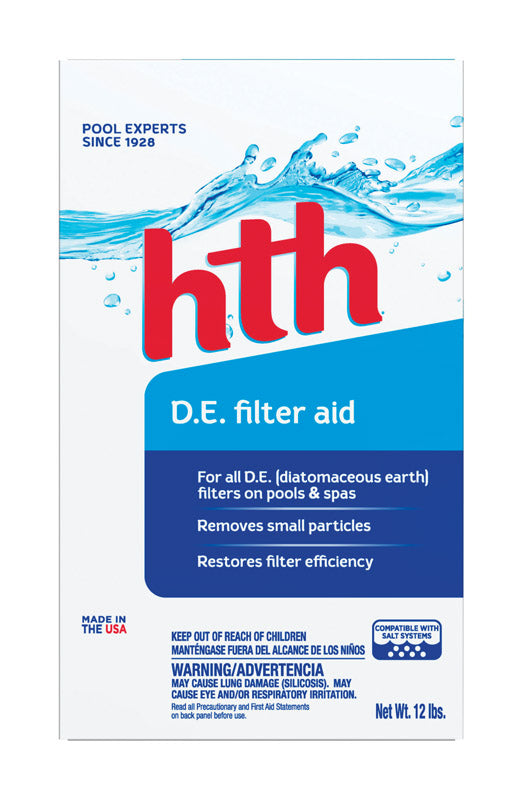 hth  Diatomaceous Earth Filter Aid  12 lb.