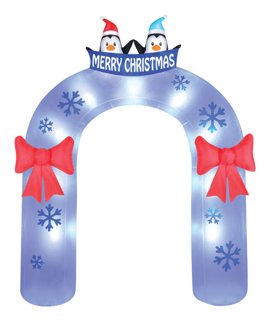 Occasions  Light Parade Archway  Christmas Inflatable  Multicolored  Polyester