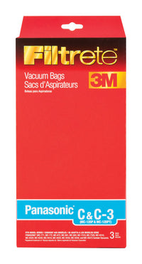 3M Filtrete Vacuum Bag For attaches to vacuum 3 pk