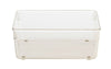 InterDesign  3 in. H x 8 in. W x 8 in. L Clear  Plastic  Drawer Organizer