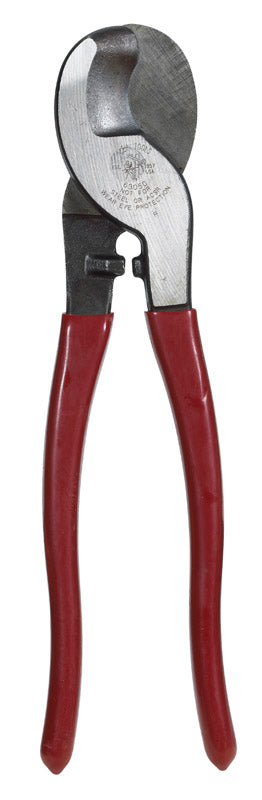 Klein Tools 9-1/2 in. L Red High-Leverage Cable Cutter 24 Ga.