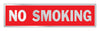Hy-Ko English No Smoking Sign Aluminum 2 in. H x 8 in. W (Pack of 10)