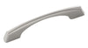 Hickory Hardware Greenwich Contemporary Bar Cabinet Pull 3 in. & 3-3/4 in. Stainless Steel 1 pk