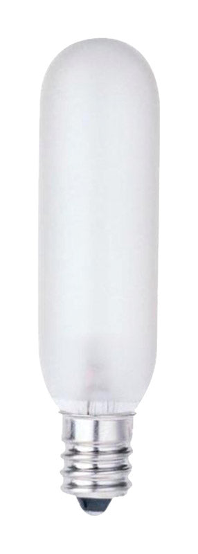 Westinghouse 15 watts T6.5 Tubular Incandescent Bulb E12 (Candelabra) Warm White 1 pk (Pack of 6)