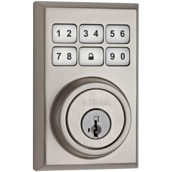 GED1490 15 SMT CNT MS 4LS2 SmartCode - Cerrojo contemporáneo - Níquel satinado