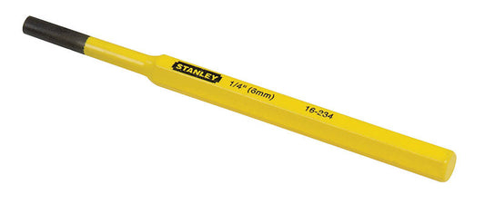 Stanley Steel Hex Pin Punch 6 in. L 1 pc