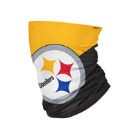 Foco Pittsburgh Steelers Gaiter Scarf Face Mask 1 pk