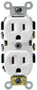 Leviton 15 amps 125 V Duplex White Outlet 5-15R 10 pk