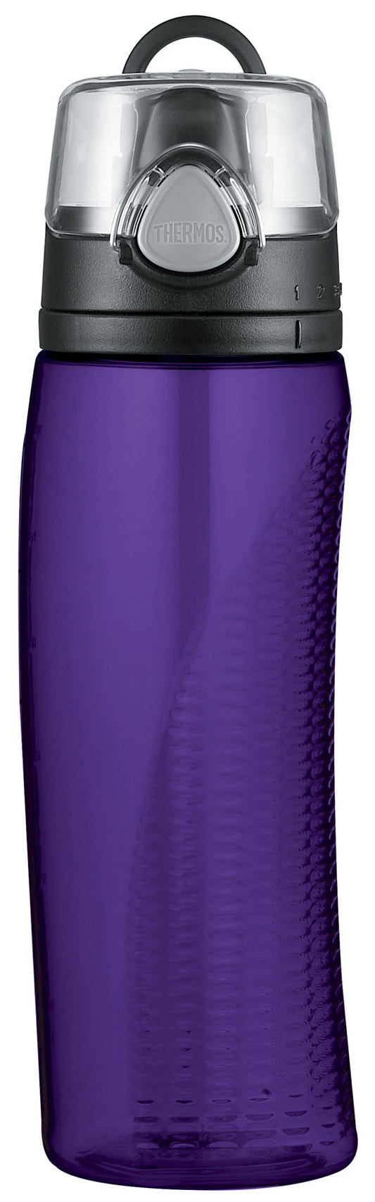 Thermos HP4000DPTRI6 24 Oz Deep Purple Hydration Bottle With Meter