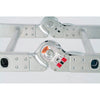 Werner 12 ft. H Aluminum Telescoping Extension Ladder Type IA 300 lb. capacity