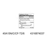 Bulb 40W Multi Clr 2Pk (Case Of 6)