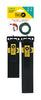 Wrap-It Storage Super-Stretch 2 in.   W X Assorted  L Black Stretch Storage Straps 10 lb 4 pk
